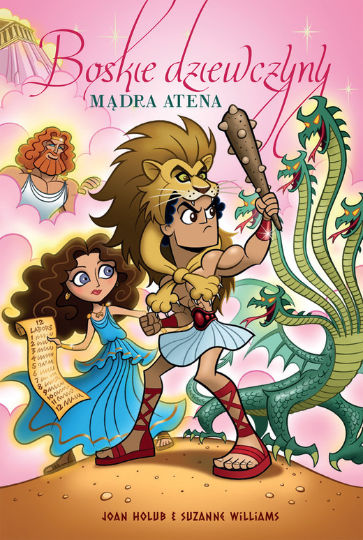 okładka Boskie dziewczyny. Tom 5. Mądra Atena ebook | epub, mobi | Joan Holub, Suzanne Williams