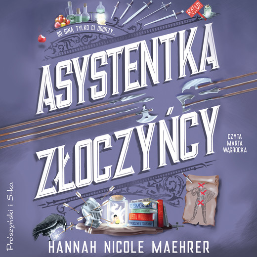 okładka Asystentka złoczyńcy audiobook | MP3 | Hannah Nicole Maehrer