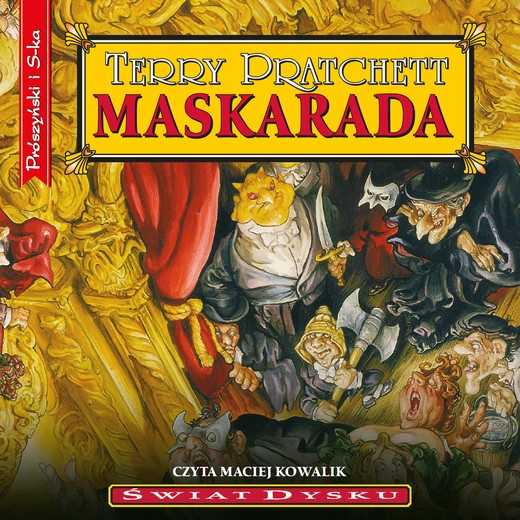 okładka Maskarada audiobook | MP3 | Terry Pratchett
