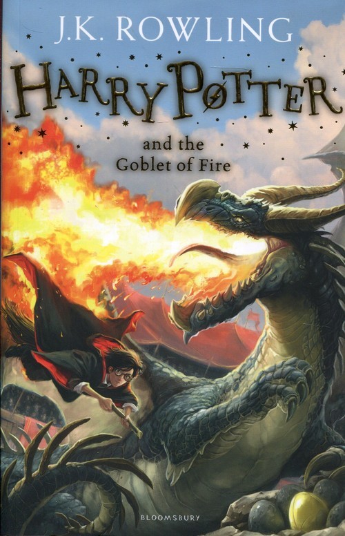okładka HP Goblet of Fire książka | J.K. Rowling