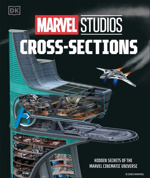 okładka Marvel Studios Cross-Sections książka | Marsham Liz