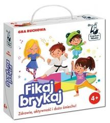 okładka Kapitan Nauka. Fikaj, brykaj. Gra ruchowa książka | Natalia Berlik