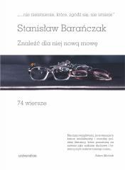 okładka "...nie nieistnienie, które, zgódź się, nie... książka | Stanisław Barańczak