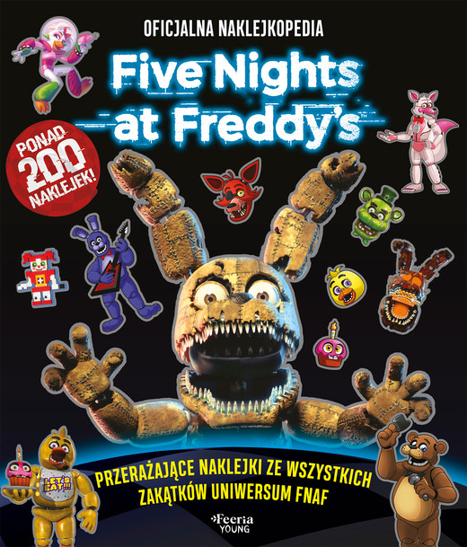 okładka Naklejkopedia. Five Nights at Freddy's książka | Scott Cawthon
