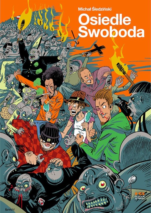 okładka Osiedle swoboda wyd. 6 książka | Michał Śledziński