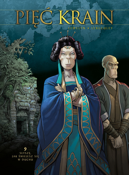 okładka Słyszę, jak śmiejesz się w duchu. Pięć Krain. Tom 9 książka | Mélanie Guyard