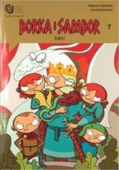 okładka Borka i Sambor T.7 Żmij książka | Karol Kalinowski, Elżbieta Żukowska