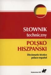 okładka Słownik techniczny polsko-hiszpański książka | Weroniecki Tadeusz