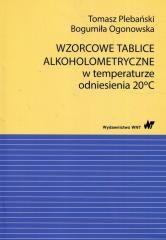 okładka Wzorcowe tablice alkoholometryczne w temp. 20.. książka