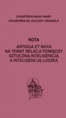 okładka Nota Antiqua et vova na temat relacji pomiędzy.. książka | Dykasteria NaukiIWiary