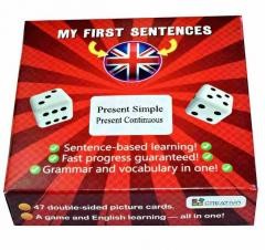 okładka Moje pierwsze zdania po ang. (SIMPLE CONTINUOUS) książka