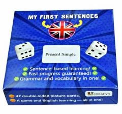 okładka Moje pierwsze zdania po angielsku (PRESENT SIMPLE) książka