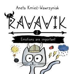 okładka Ravavik T.2 Emotions are important książka | Aneta Kmieć-Wawrzyniak