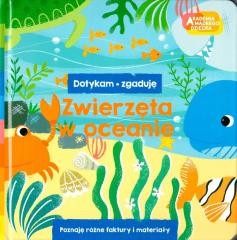 okładka Akademia Mądrego Dziecka. Dotykam, zgaduję książka | Praca Zbiorowa