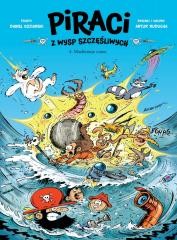 okładka Piraci z Wysp Szczęśliwych T.4 Machinacje czasu książka | Artur Ruducha, Daniel Koziarski