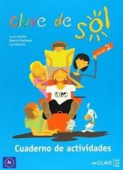 okładka Clave de Sol 2 ćwiczenia książka | Rodriguez Beatriz, Valencia Luz
