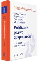 okładka Publiczne prawo gospodarcze z testami online w.11 książka | Praca Zbiorowa