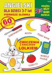 okładka Angielski dla dzieci 3-7 lat Nr 25 Pierwsze słówka książka | Katarzyna Piechocka-Empel