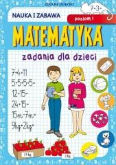 okładka Matematyka. Zadania dla dzieci. Poziom I książka | Beata Guzowska