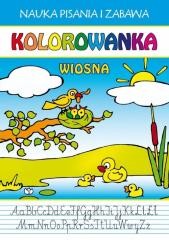 okładka Kolorowanka Wiosna książka | Beata Guzowska