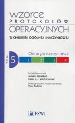 okładka Wzorce protokołów operacyjnych w chirurgii.. T.5 książka | Hoballah JamalJ.