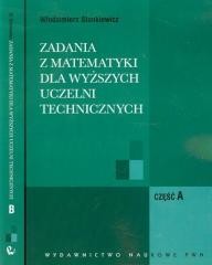 okładka Zadania z matematyki dla wyższych uczelni technicz książka | Stankiewicz Włodzimierz