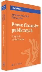 okładka Prawo finansów publicznych z testami online książka | Mikos-Sitek Agnieszka, Piotr Zapadka