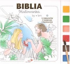 okładka Biblia malowanka książka