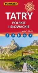 okładka Mapa - Tatry Polskie i Słowackie 1:50 000 książka | Praca Zbiorowa