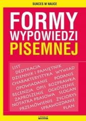 okładka Formy wypowiedzi pisemnej książka | Karolina Szostak-Lubomska