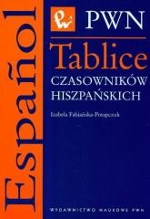 okładka Tablice czasowników hiszpańskich książka | Fabjańska-Potapczuk Izabela