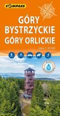okładka Mapa tur. - Góry Bystrzyckie, Góry Orlickie lam. książka | Praca Zbiorowa