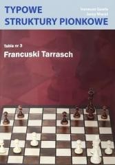 okładka Typowe struktury pionkowe. Tabela nr 3 Francuski.. książka | Ireneusz Gawle, Herzy Moraś