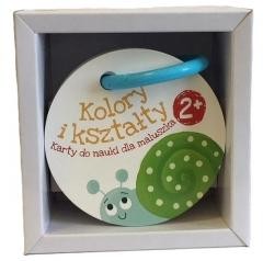 okładka Karty do nauki dla maluszka - Kolory i kształty książka