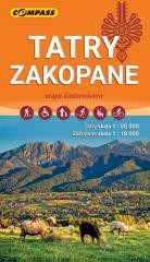 okładka Mapa kieszonkowa - Tatry, Zakopane książka | Praca Zbiorowa