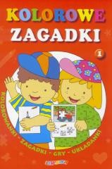 okładka Kolorowe Zagadki 1 LIWONA książka | Praca Zbiorowa