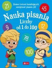 okładka Nauka pisania. Liczby od 1 do 100 książka | Praca Zbiorowa