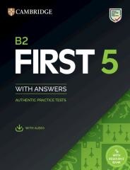 okładka B2 First 5 SB + Answers + Audio + Resource Bank książka