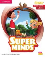 okładka Super Minds Starter WB with Digital Pack książka | Gunter Gerngro, Peter Lewis-Jones, Herbert Puchta