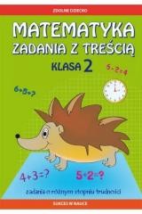 okładka Matematyka. Zadania z treścią klasa 2 książka | Ewa Buczkowska