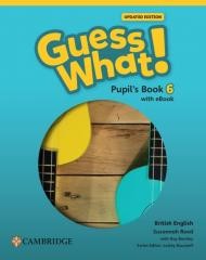 okładka Guess What! British English Level 6 PB + eBook Upd książka | Susannah Reed