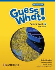 okładka Guess What! British English Level 4 PB + eBook Upd książka | Robertson LynnMarie