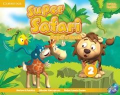 okładka Super Safari Level 2 PB + DVD książka | Gunter Gerngross, Peter Lewis-Jon, Herbert Puchta