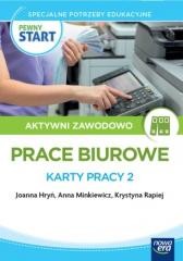 okładka Pewny Start. Prace biurowe. Karty pracy 2 książka | Minkiewicz Anna, Joanna Hryń, Krystyna Rapiej