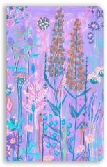 okładka Notatnik B6 linia BR Fioletowy ogród Lucy Innes książka