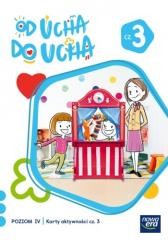 okładka Od ucha do ucha Karty aktywności Poziom 4 cz.3 książka | Karina Mucha, Anna Stalmach-Tkacz