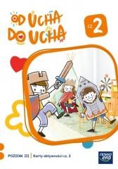 okładka Od ucha do ucha Karty aktywności Poziom 3 cz.2 książka | Karina Mucha, Anna Stalmach-Tkacz