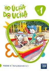 okładka Od ucha do ucha Karty aktywności Poziom II cz.1 książka | Karina Mucha, Anna Stalmach-Tkacz