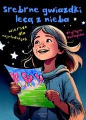 okładka Srebrne gwiazdki lecą z nieba książka | Krystyna Kurlapska