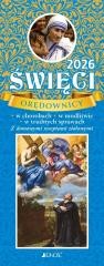 okładka Kalendarz 2026 zdzierak Święci orędownicy książka | Praca Zbiorowa